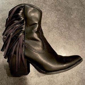 Fringe Booties